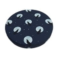 thumbnail image 1 of Disketp Wolf And Moon Funda Redonda para Taburete, Funda de Cojín para Silla de Bar Suave y Elástica-13 inch, 1 of 7