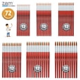 thumbnail image 6 of ZEM Brush Mfg CLB-1 Classroom Artist Paint Brush Box Set Golden Synthetic Rounds - 72 pcs total, 6 of 10