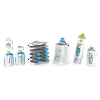 Kiinde Twist Universal Direct-Pump Feeding System and Warmer Gift Set for Breastmilk Collection, Freezing, Heating and Feeding, Free Foodi Starter Kit Included, New Mom Gift