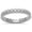 Silver, variant on Round CZ Beaded Crown Band Ring Sterling Silver Size 9