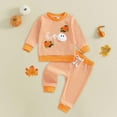 thumbnail image 2 of Hessimy Baby Girls Clothes Long Sleeve Romper Jumpsuit Pants Outfit Set 0-3 Months Baby Girl Clothes 3 6 12 18 24 Months 2t 3t Outfits (Yellow,0-6 Months), 2 of 7
