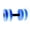 Blue, variant on FOULEZRE Mancuerna Non-Slip Solid Colorfast Water Resistance Dumbbells for Water Exercise
