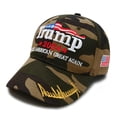 thumbnail image 2 of Sombrero Elección Trump Béisbol Bordada Camionero (hacer Arte Cuerpo Camuflaje Algodón), 2 of 5