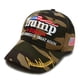 thumbnail image 2 of Trump 2024 Béisbol Casual Ajustable Trucker Sombreros para Hombres Mujeres (Camo), 2 of 5