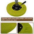 thumbnail image 3 of 2pcs Fundas de Taburete de Bar Redondas, Fundas de Silla Redondas Diámetro 12-14", Cojines de Asiento de Silla Verdes, 3 of 6