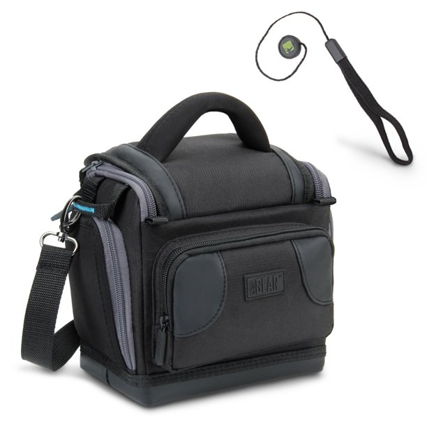 Deluxe Digital SLR Camera Case Bag With Padded Interior Lining