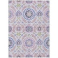 thumbnail image 2 of Addison Rugs Chantille Indoor/Outdoor Transitional Floral Blush Washable Rectangle Rug, 8' x 10', 2 of 6