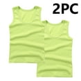 thumbnail image 2 of ZACPNCV 2 Pcs Girls Dance Tank Top Racerback Crop Tank Top Sleeveless Dance Top for Ballet Gymnastics Dancewear Green 7-8 Years, 2 of 4