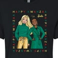 thumbnail image 3 of Barbie - Happy Holiday's Frame - Juniors Cropped Cotton Blend T-Shirt, 3 of 5