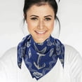thumbnail image 4 of Pañuelo cuadrado de algodón, bandana cuadrada de algodón hecha a mano para hombres y mujeres, para entrenamiento al aire libre., 4 of 9