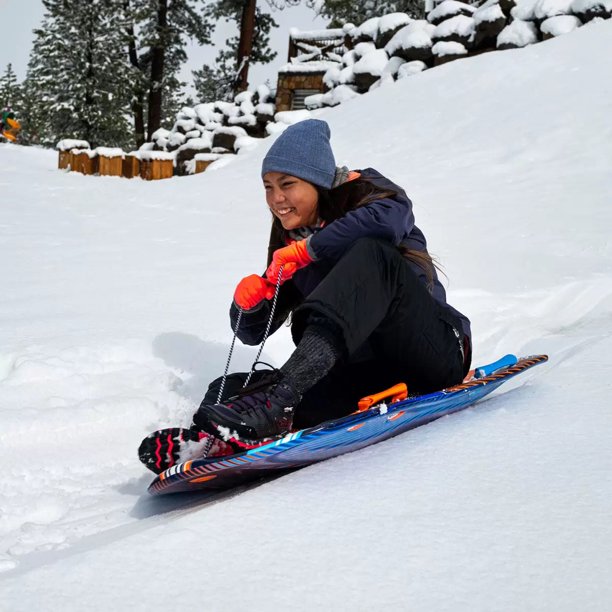 Agit Vipernex Sno-Storm 50 Inch 2 Seater Snow Sled with Handles