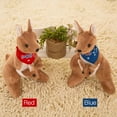 thumbnail image 2 of 10in Cute Lovely Soft Plush Doll Australian Kangaroo Baby Toys Birthday Gift For Children, 2 of 8