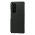 thumbnail image 5 of Allytechgroup Slim Fit Phone Case for Samsung Galaxy Z Fold6, Hard PC PU Leather Back Cover Anti-Scratch Drop Protection Shockproof Case Cover for Galaxy Z Fold 6, Black, 5 of 9