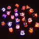 thumbnail image 4 of Anillo de Halloween con luz LED, anillo brillante con forma de calabaza, fantasma, calavera, decoración para fiesta de Navidad y Halloween para el hogar, Papá Noel, muñeco de nieve, regalo para niños, 4 of 4