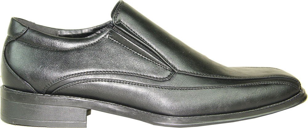 Bravo Men Dress Shoe Milano-7 Classic Loafer with Double Runner Square Toe Male Adult 9.5M - image 4 of 7