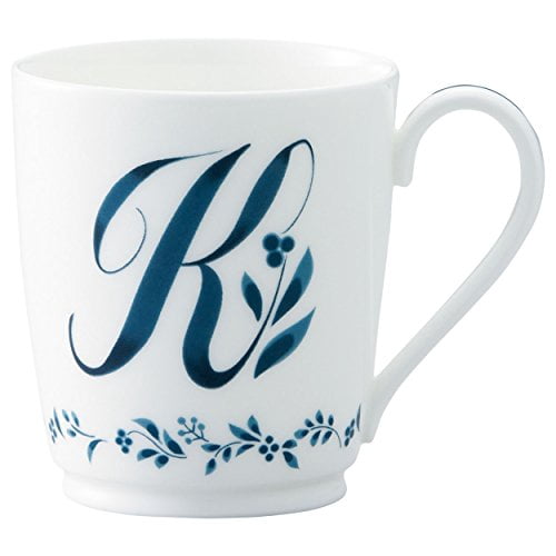 Noritake Bone China Alphabet Mug | 9.8 Fl Oz (285 Ml) | Microwave & Dishwasher Safe | Letter R Design - View #2