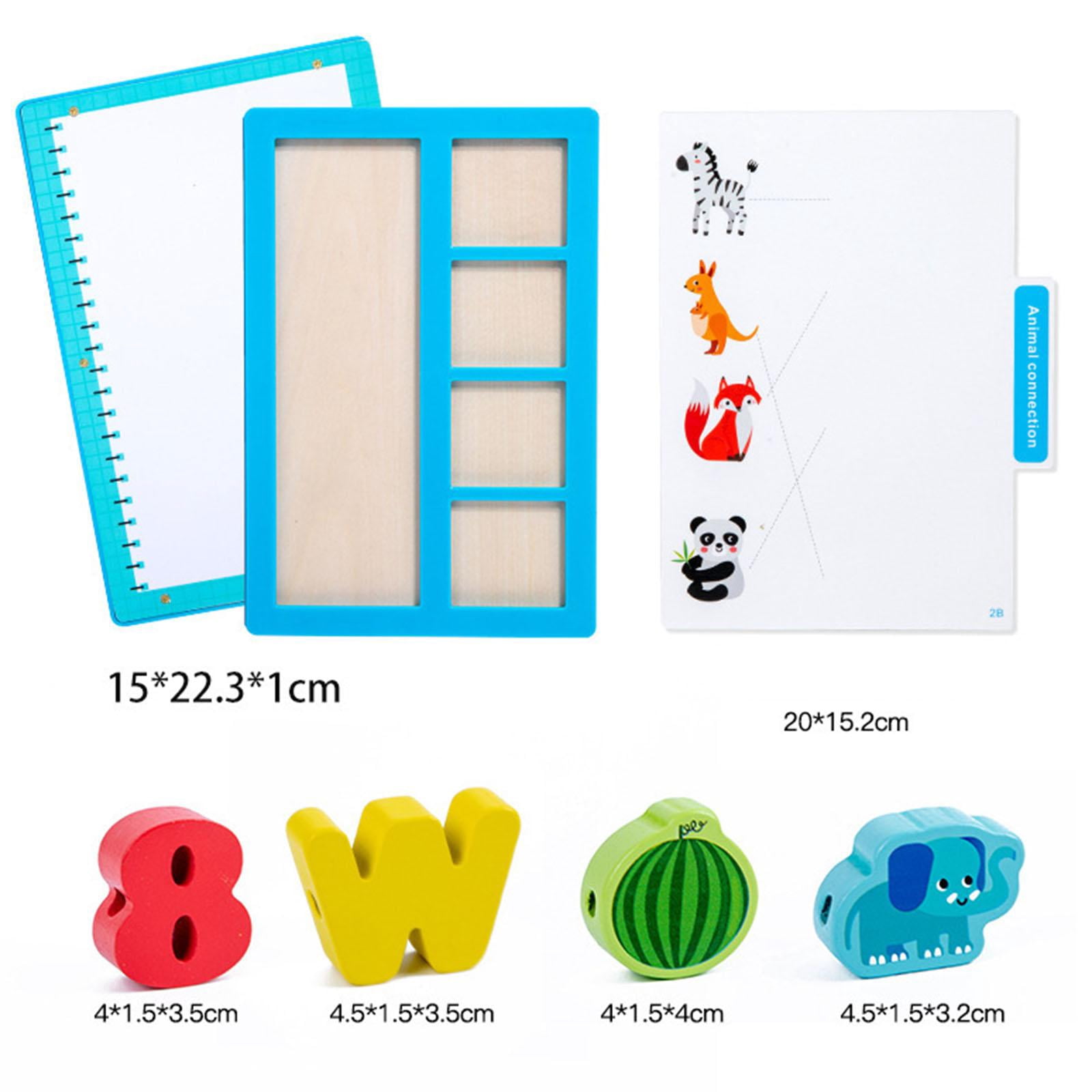 LeeQinersw Functional Matching Game Drawing Board Memory Game for Gift Interaction Activity Animal