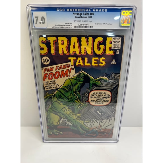 Strange Tales #89 - CGC 7 Comic Book
