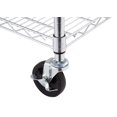 thumbnail image 3 of TRINITY EcoStorage™ 6-Tier Wire Shelving Rack | 48" X 18" X 72" | Nsf | Includes Wheels | Chrome, 3 of 9