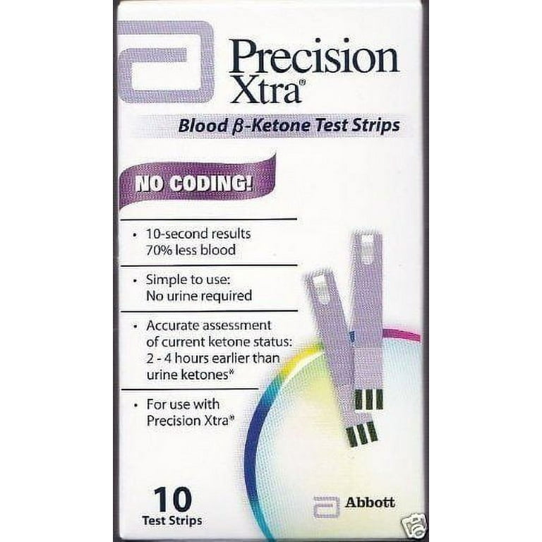 Precision Xtra Test Strips, Capillary Only