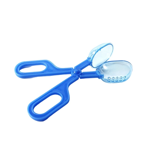 Pala para excrementos de hámster de ABS, recogedor de residuos para pequeños animales con clips, pala multiusos para comederos, resistente y duradera para la limpieza de jaulas de mascotas pequeñas