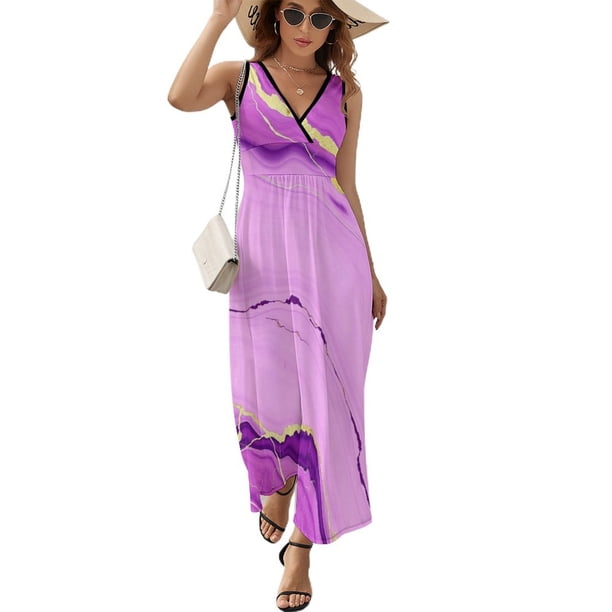 Marble Vestido Sin Mangas , Vestidos De Lujo Para Ocasiones Oficiales