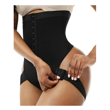 

Gwiyeopda Womens Hip lifting Shapewear Hi-Waist Double Tummy Control Panty Waist Trainer Body Shaper