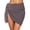 A-Grey850, variant on Women's Tie Side Sarong Wrap Skirt Side Slit Beach Swimwear Casual Cover Up