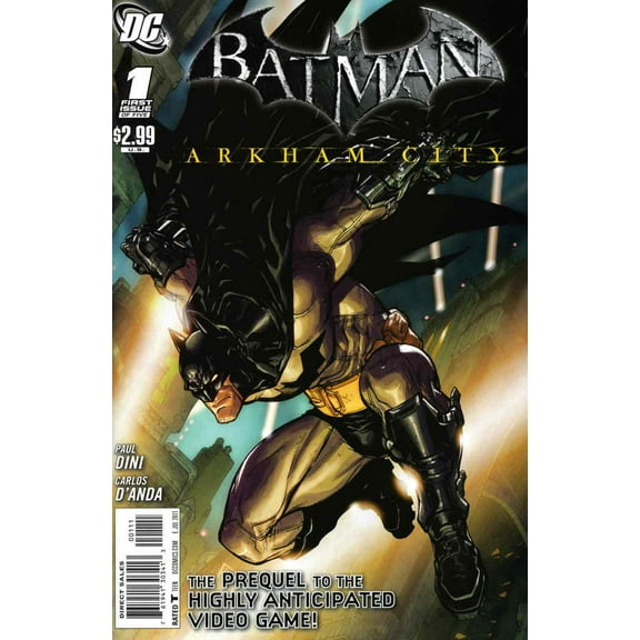 Batman: Arkham City #1 VF ; DC Comic Book