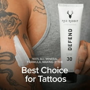 Mad Rabbit Defend SPF 30 Tattoo Sunscreen, Anti-Aging, 3.4 oz