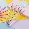thumbnail image 2 of Makartt 5pcs Double-End Nail Art Brush Multifunctional Detail Nail Brushes Painting Pen with Liner Dotting Pen, 2 of 8