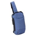 thumbnail image 2 of Bolso bandolera minimalista EDC pequeño, impermeable y resistente a arañazos, mochila de hombro minimalista, con cerradura de combinación antirrobo, bolso bandolera azul, 2 of 14