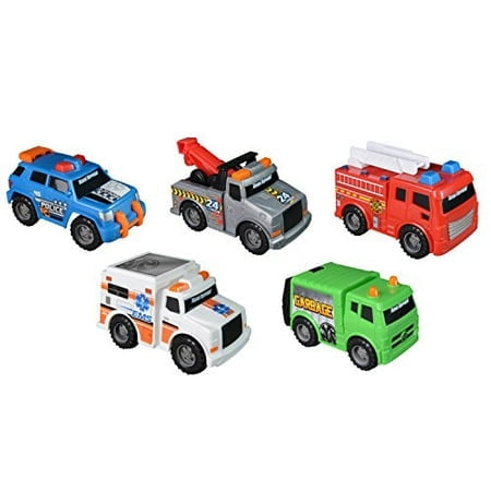 ToyState Mini City Service Vehicles5点セット ToyState Mini City Service Vehicles5点セットの通販 by タツニ