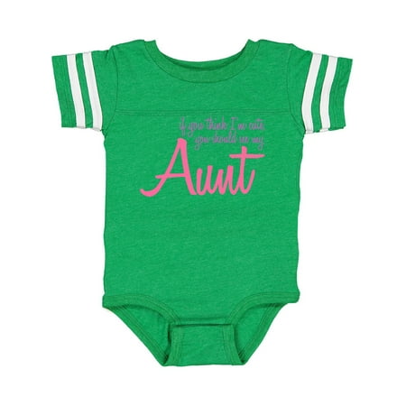 

Cute Aunt Infant Creeper
