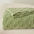 thumbnail image 3 of Thickened Checkered Tafu Velvet Blanket 150 * 200Cm Blanket - 1 * Blanket, Cotton, 3 of 6