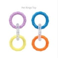 thumbnail image 2 of 2 Pack 3-Rings Puller Dog Chew Toy, 2026 Chew Toy for Dogs, Interactive Ring Pull Toy for Training and Teeth Cleaning, Outdoor Puppy Toss Ring for Small Medium Large Dogs, 2 of 6