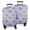 Purple Background Dinosaur, variant on Pink Dinosaurs Plants Pattern Luggage Cover Fashion Suitcase Cover Baggage Covers Fit 25-28 Inch Luggage (Go Travel)