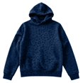 thumbnail image 4 of HCYSFG Cheetah Print Tops For Women Leopard Print Hoodies Drop Shoulder Long Sleeve Loose Fit Ribbed Cuffs Everyday Pullover Sweatshirts, 4 of 4