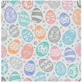 ANYWAY.GO Happy Easter Pattern Napkins Set of 4 Cloth Napkins 20x20