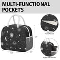thumbnail image 6 of Lunch Bag Lunch Box for Women Reusable Insulated Lunch Bags,Water-Resistant Gothic Cooler Lunch Tote Bag, Large Capacity for Work Travel Picnic, 6 of 6