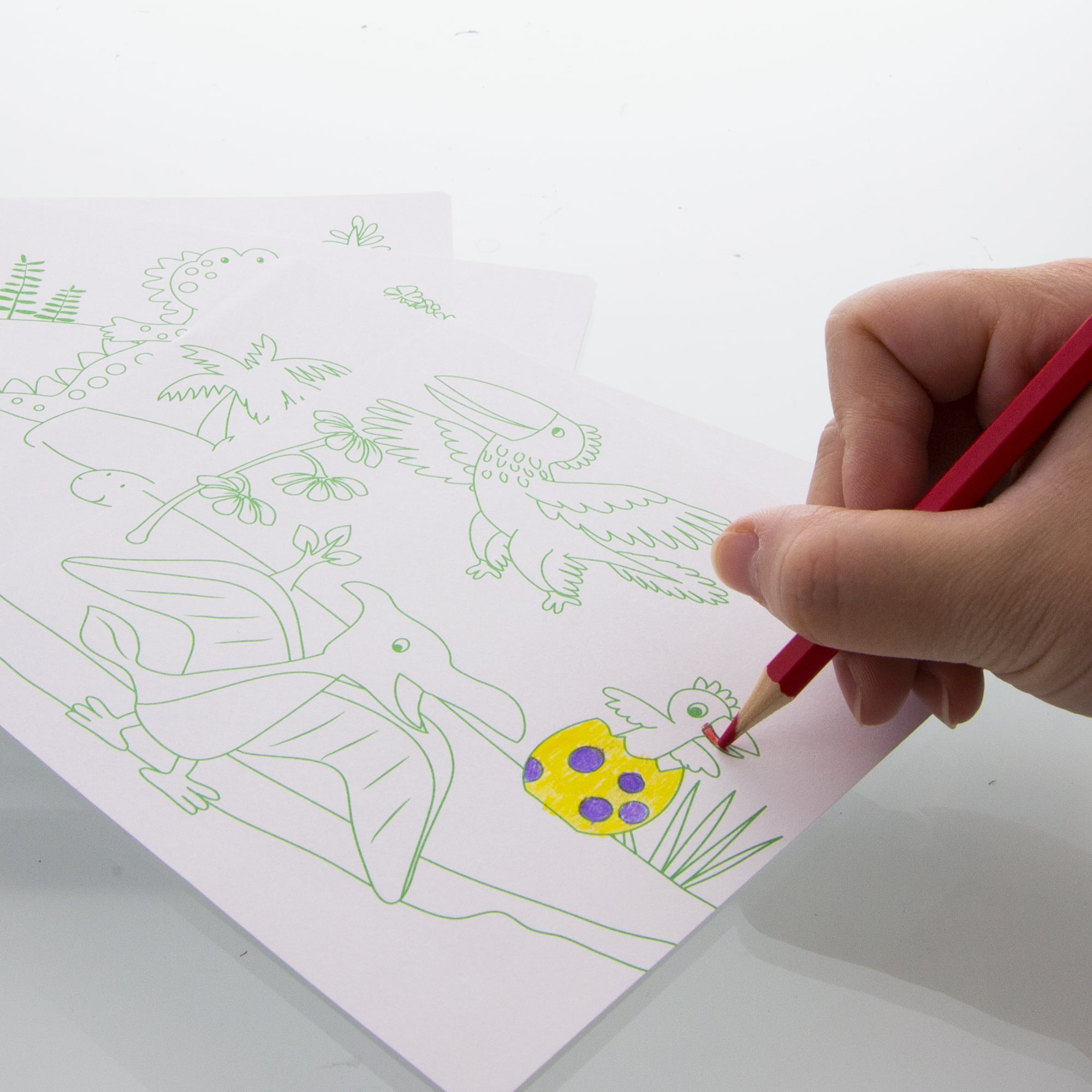 BAZIC Dinosaur Series Assorted Sticker (80/Bag) [3862]