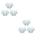 thumbnail image 4 of Minnieouse 3X Lovely Girls' Period Ropa interior menstrual fisiológica Calzoncillos Lencería Calzoncillos Hija Adolescente pescado y agua S 2piezas, 4 of 6