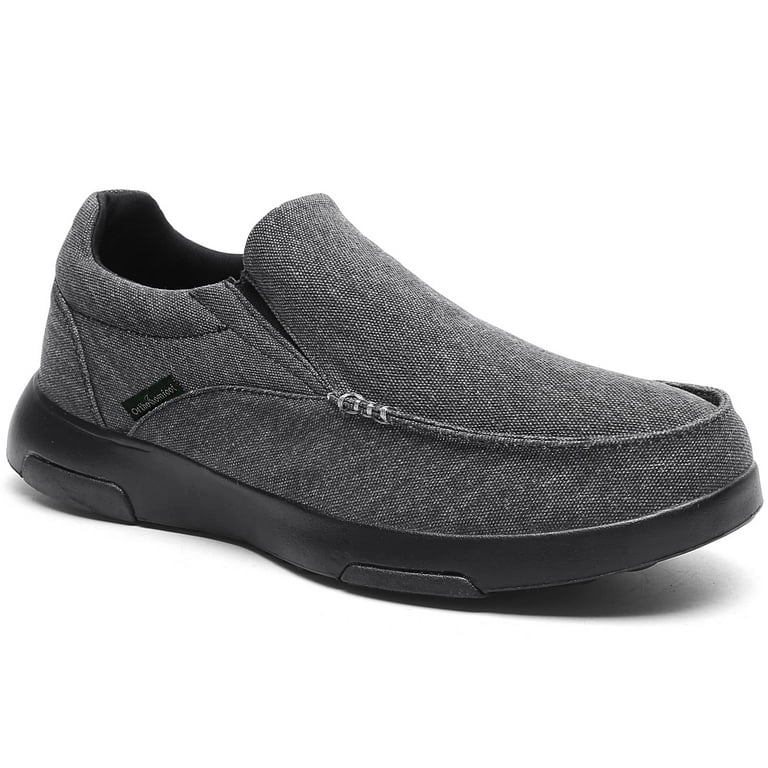 OrthoComfoot Men's Slip On Loafers,Arch Support Boat Shoes, 40% OFF