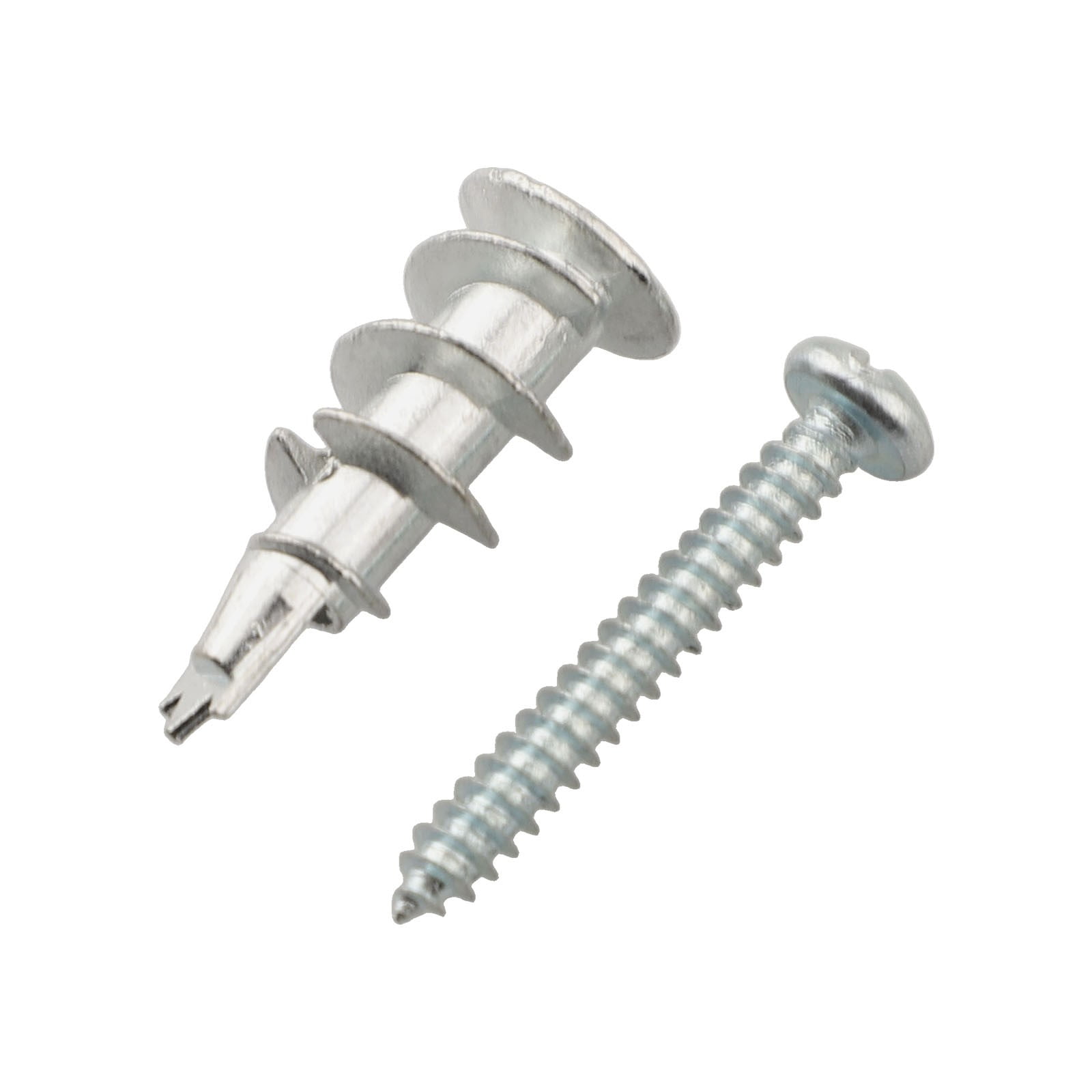 Hollow Wall Anchor and Screw Pack 100 Pieces Designed for Heavy Duty Use