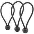 thumbnail image 5 of 10pack Bungee Balls Exercise Fitness Trampoline Elastic Rope，Trampoline Ropes ，Black Bungee Cord for Canopy Tarp, 5 of 5