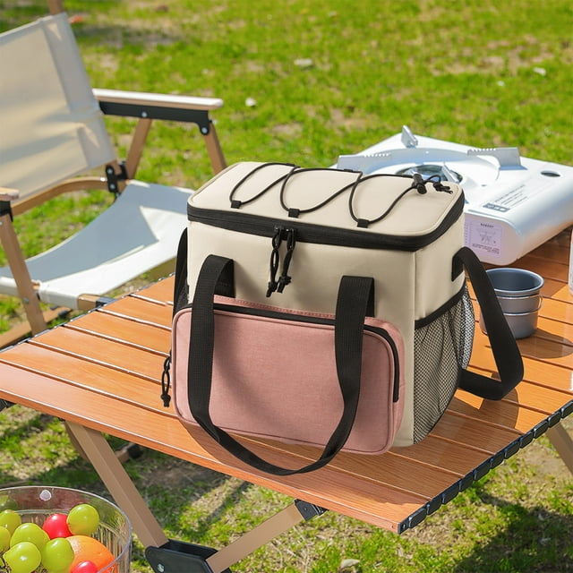 Sac-repas Isotherme Imperméable, Sangle Ajustable Portable, Rangement pour Aliments Congelables, Polyester Durable, pour Voyage Travail, Garde les Aliments Froids, Sac de Pique-Nique Écologique.