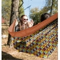 thumbnail image 4 of Equip Premium Nylon Camping Travel Hammock, 2 Person, Groovy Moons, 4 of 6