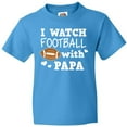 thumbnail image 3 of Inktastic I Watch Football with My Papa Youth T-Shirt, 3 of 5