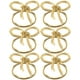 thumbnail image 1 of GOOHOCHY 6 anillos para servilletas de boda, anillos para servilletas de banquete, decoración para mesas de comedor y reuniones familiares., 1 of 8