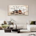thumbnail image 6 of YCCJ-Coffee Large Wall Art 30x60 inch Christian Coffee Wall Art Bless The Food Wall Decor Kitchen Pictures Canvas Prints Unframed Modern Artwork for Home Kitchen Dining Room Living Room Cafe, 6 of 7
